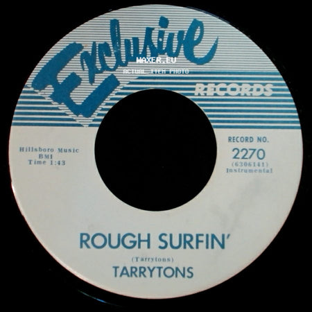 Tarrytons - Rough Surfin' / Mansion On The Hill side A