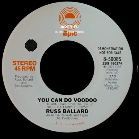 Russ Ballard - You Can Do Voodoo / You Can Do Voodoo side A