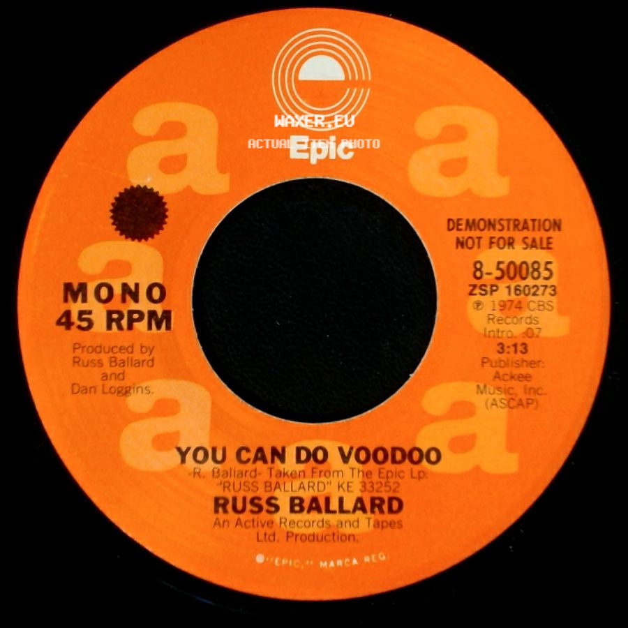 Russ Ballard - You Can Do Voodoo / You Can Do Voodoo side B