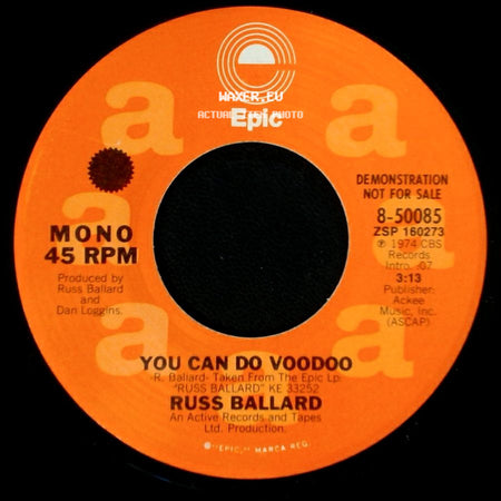 Russ Ballard - You Can Do Voodoo / You Can Do Voodoo side B