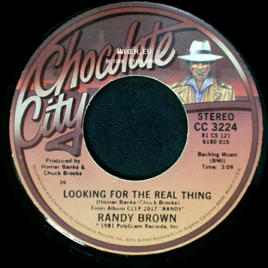 Randy Brown - If I Don't Love You / Looking For The Real Thing side B