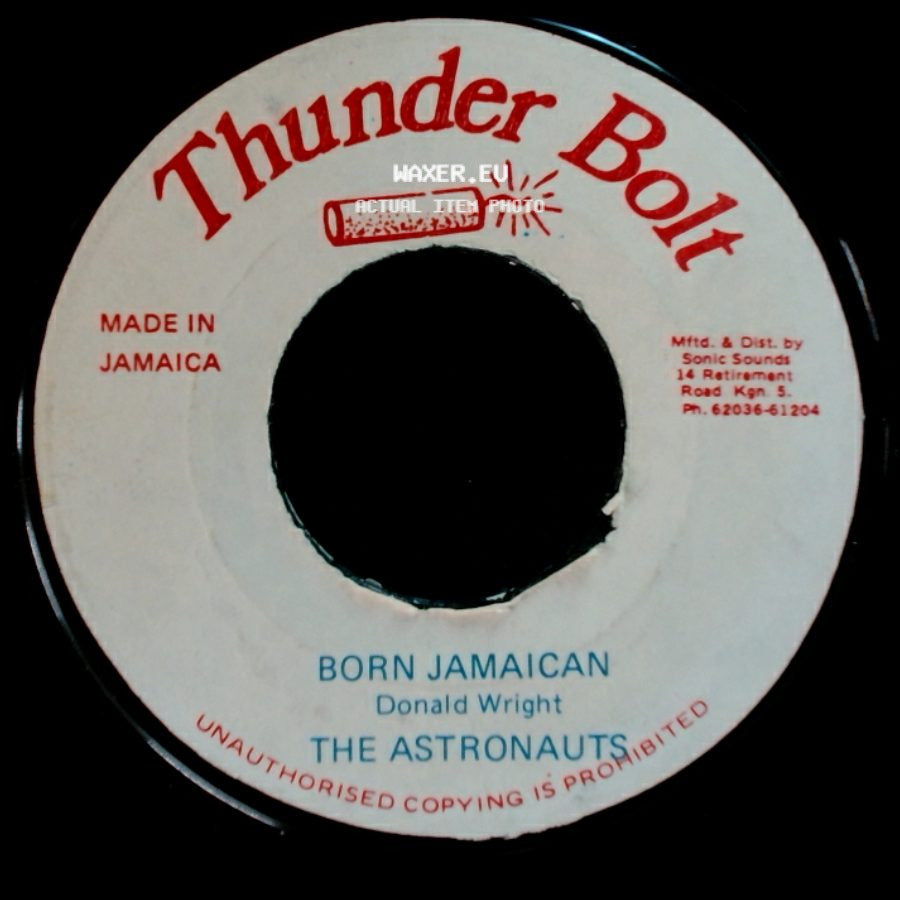Lloyd Parks & We The People Band / The Astronauts - Jamaican Version / Born Jamaican side B