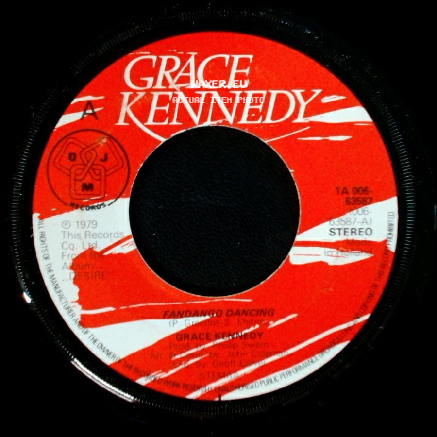 Grace Kennedy - My Heart Keeps Breaking Over You / Fandango Dancing side B