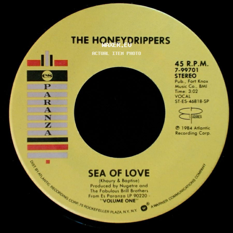 The Honeydrippers - Sea Of Love / I Get A Thrill side A