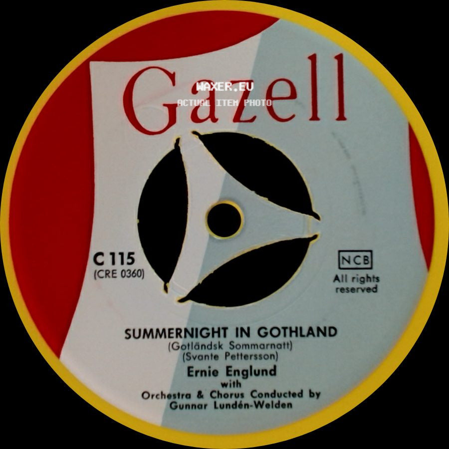 Ernie Englund - Theme From "A Summer Place" / Summernight In Gothland side B