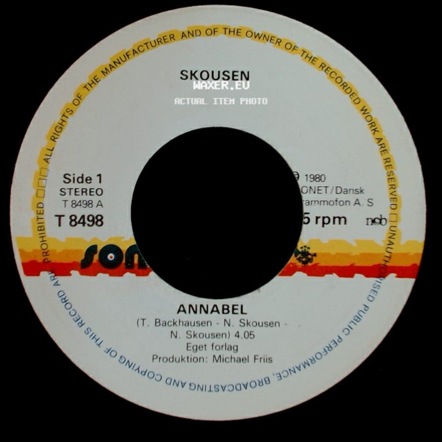 Skousen - Annabel / Jobbet side A