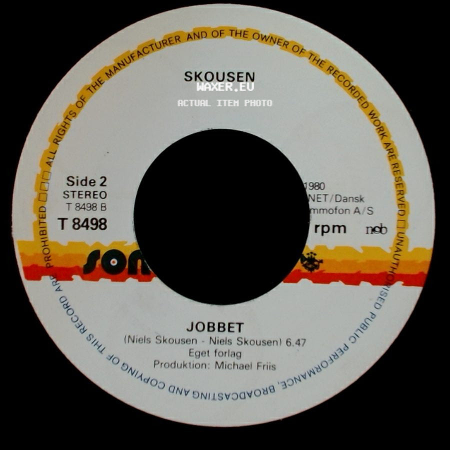 Skousen - Annabel / Jobbet side B