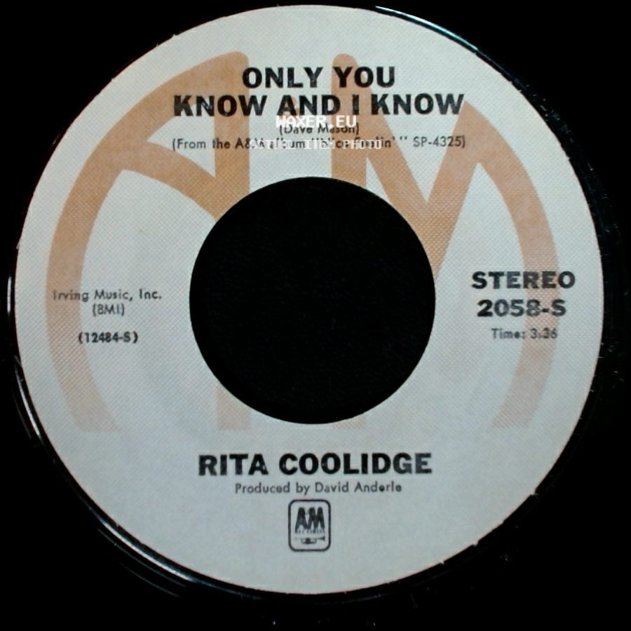 Rita Coolidge - Only You Know And I Know / You side A