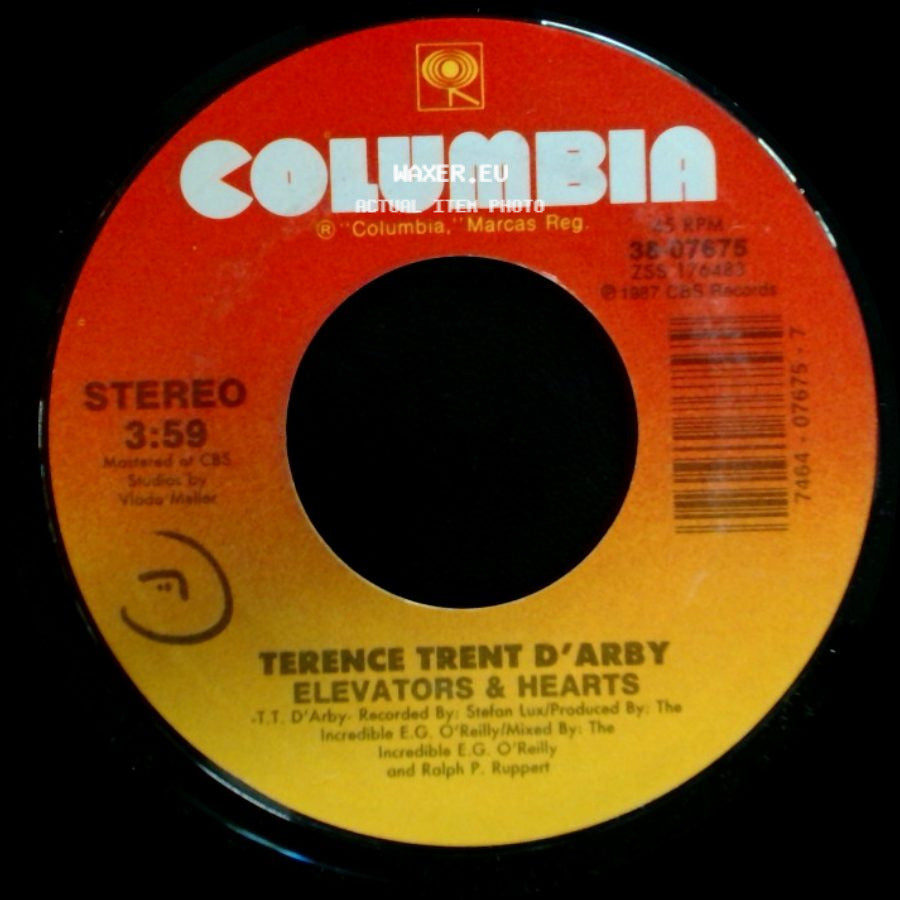 Terence Trent D'arby - Wishing Well / Elevators & Hearts side B