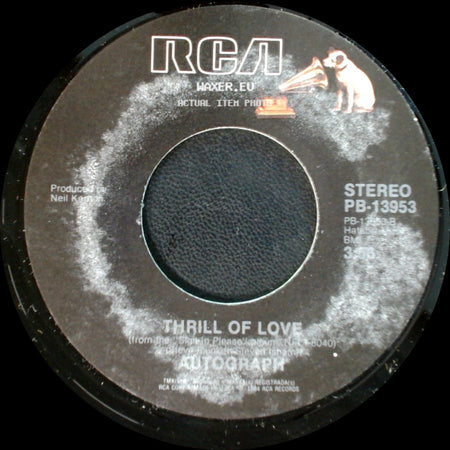 Autograph - Turn Up The Radio / Thrill Of Love side B