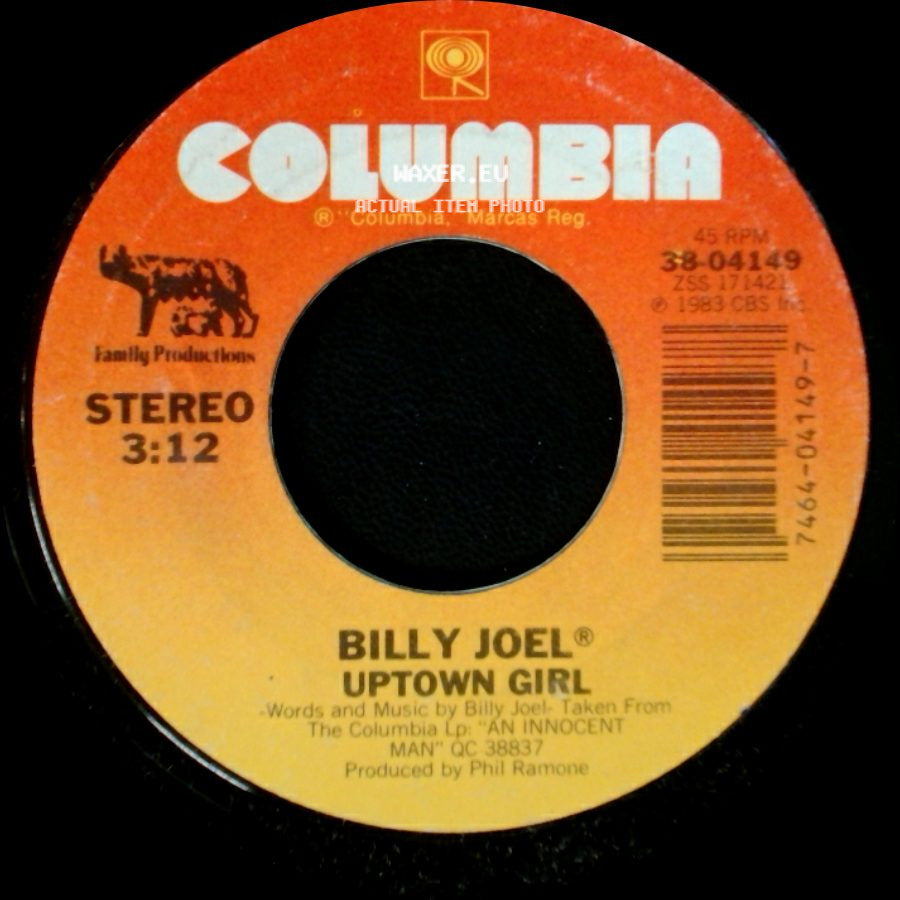 Billy Joel - Uptown Girl / Careless Talk side A