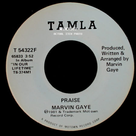 Marvin Gaye - Praise / Praise side A