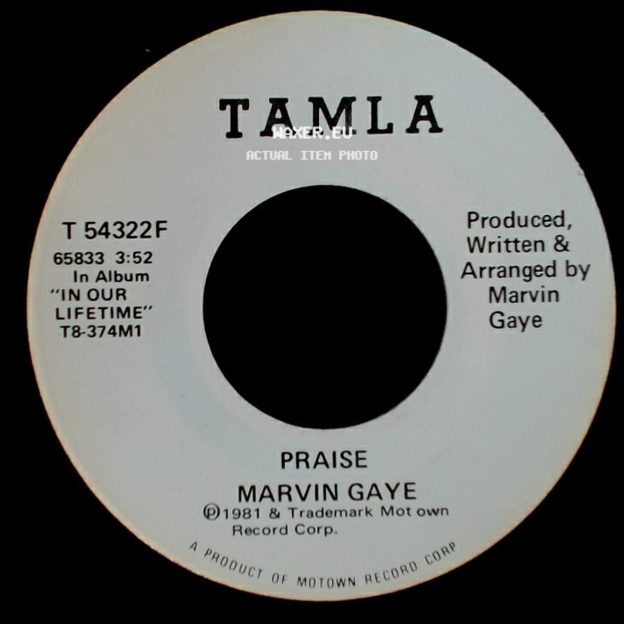 Marvin Gaye - Praise / Praise side A