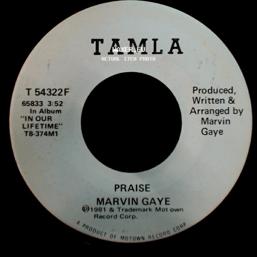 Marvin Gaye - Praise / Praise side B