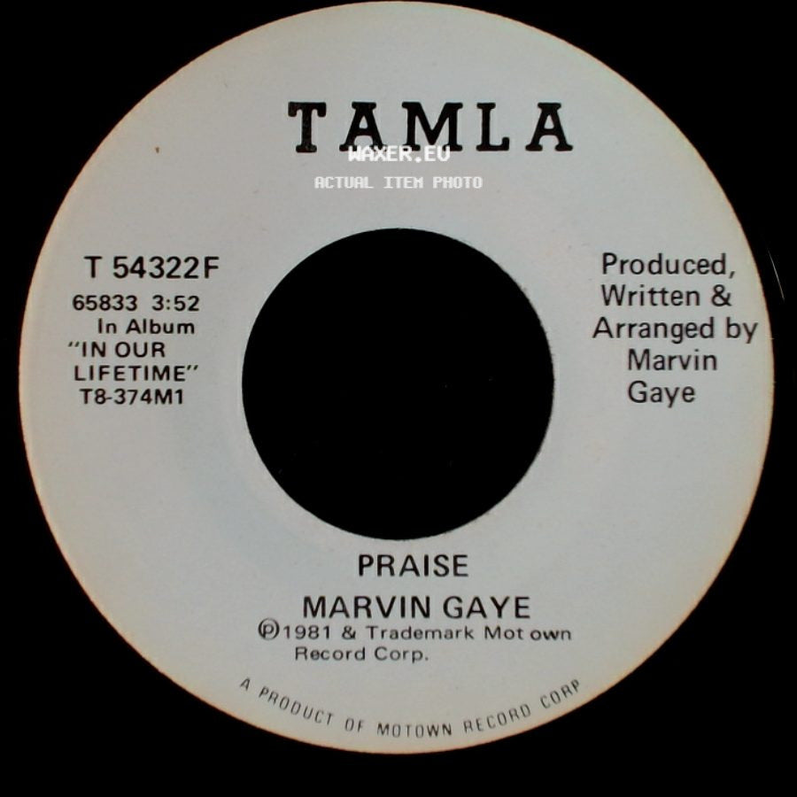 Marvin Gaye - Praise / Praise side A