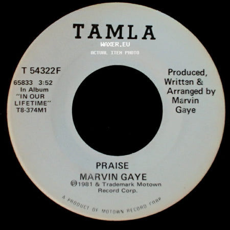 Marvin Gaye - Praise / Praise side B