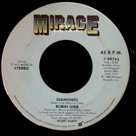 Robin Gibb - Diamonds / Boys Do Fall In Love side A