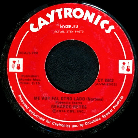 Gerardo Reyes - De Mañana En Adelante / Me Voy Pal Otro Lado (Nortena) side B