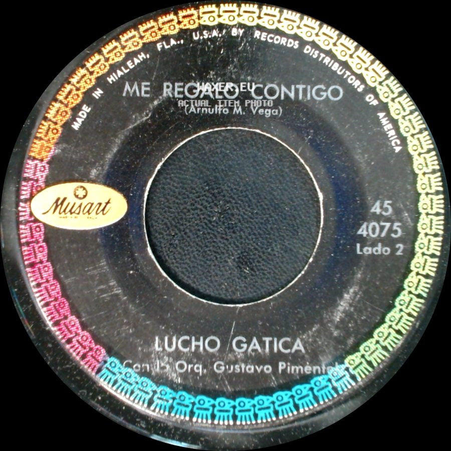 Lucho Gatica - Perdóname Mi Vida / Me Regalo Contigo side B