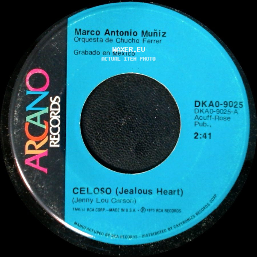 Marco Antonio Muñiz - Corazón Feliz (Happy Heart) / Celoso (Jealous Heart) side B