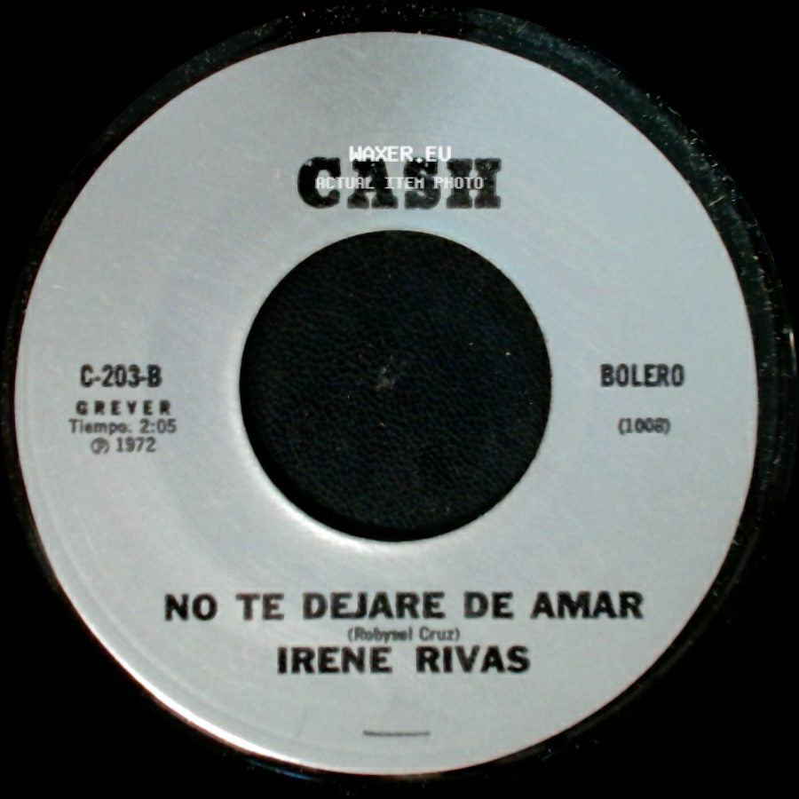 Irene Rivas - No Te Dejare De Amar / Tonto side A
