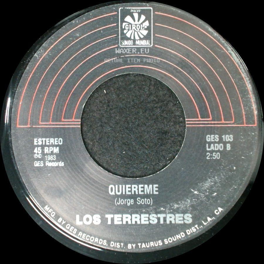 Los Terrestres - Perdoname Y Vuelve / Quiereme side B
