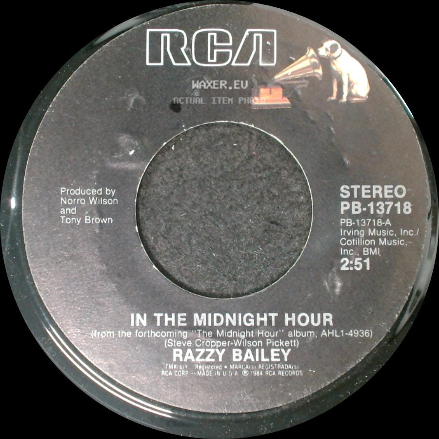 Razzy Bailey - In The Midnight Hour / Mr. Melody Man side A