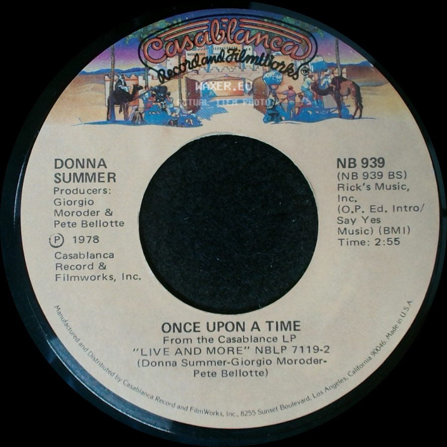 Donna Summer - Mac Arthur Park / Once Upon A Time side B