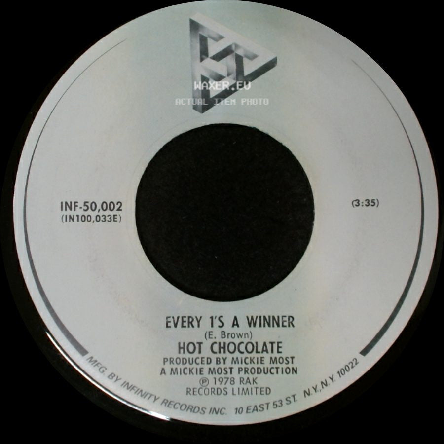 Hot Chocolate - Every 1's A Winner / Power Of Love side A