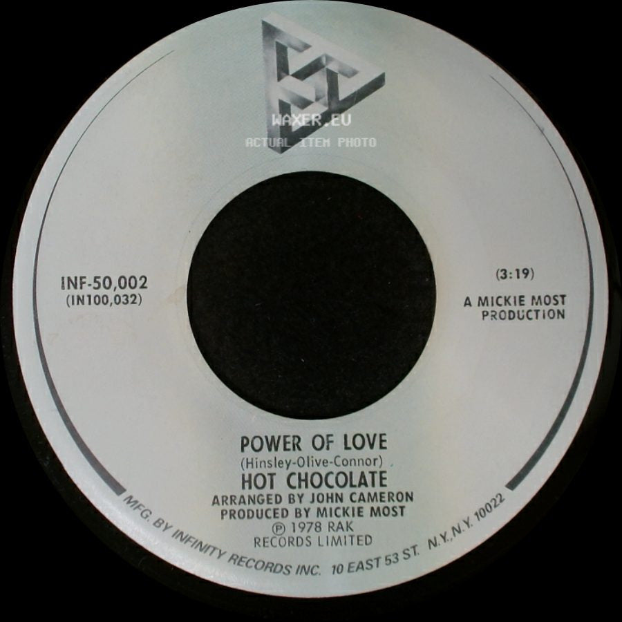 Hot Chocolate - Every 1's A Winner / Power Of Love side B