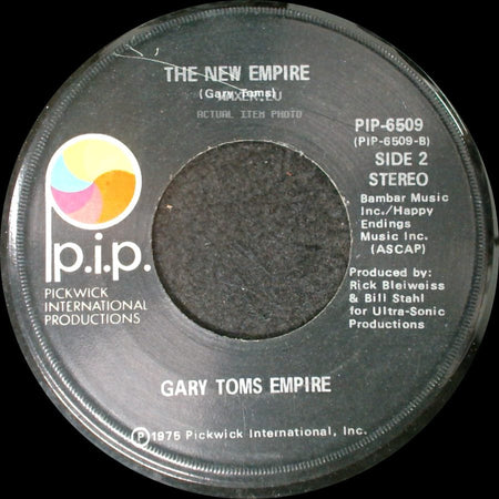 Gary Toms Empire - Drive My Car / The New Empire side B