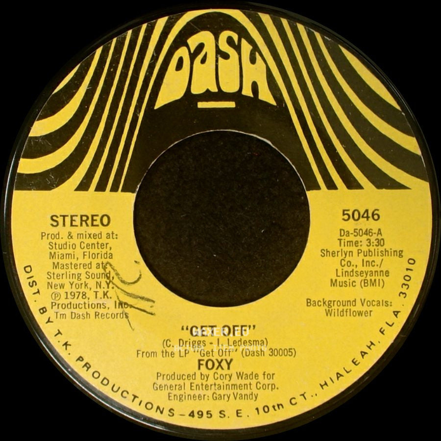 Foxy - Get Off / You Make Me Hot side A