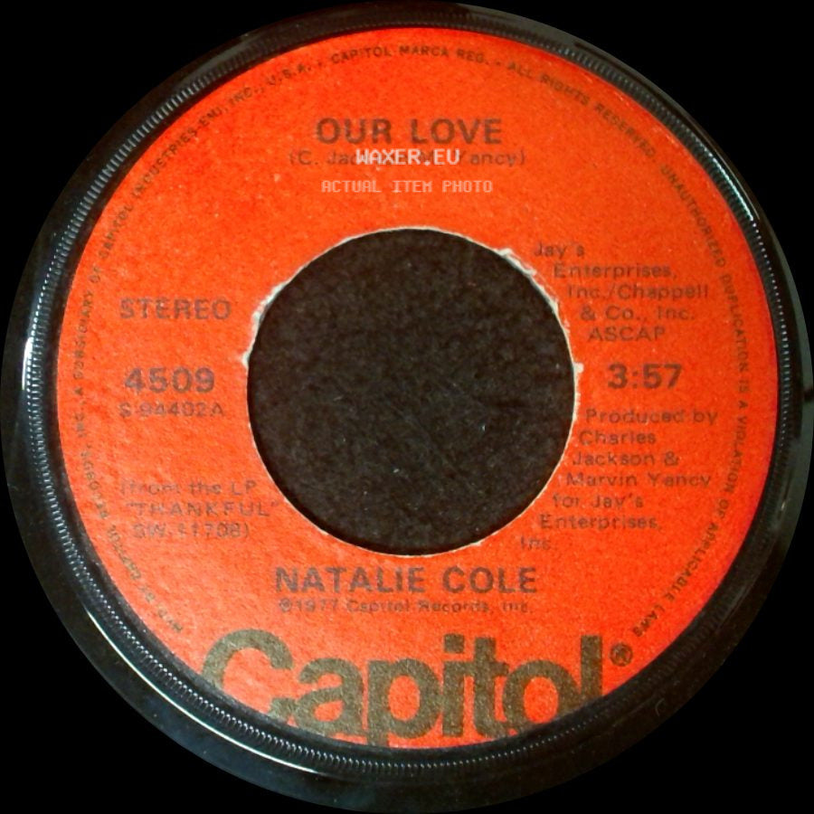 Natalie Cole - La Costa / Our Love side B
