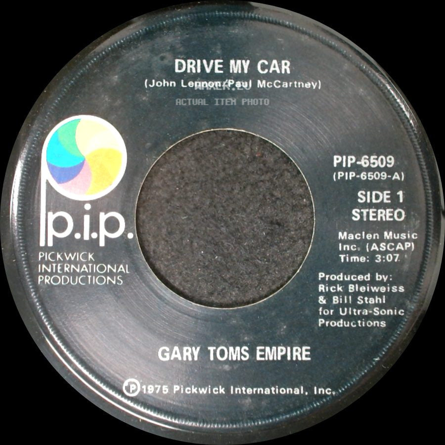 Gary Toms Empire - Drive My Car / The New Empire side A