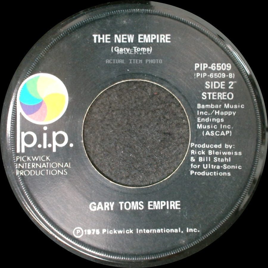 Gary Toms Empire - Drive My Car / The New Empire side B