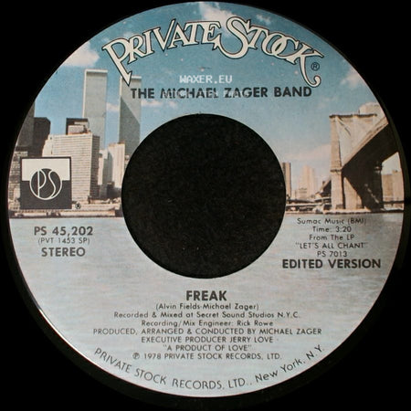 The Michael Zager Band - Soul To Soul / Freak side B