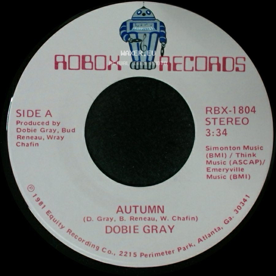 Dobie Gray - Autumn / This Is A Time For Love side A