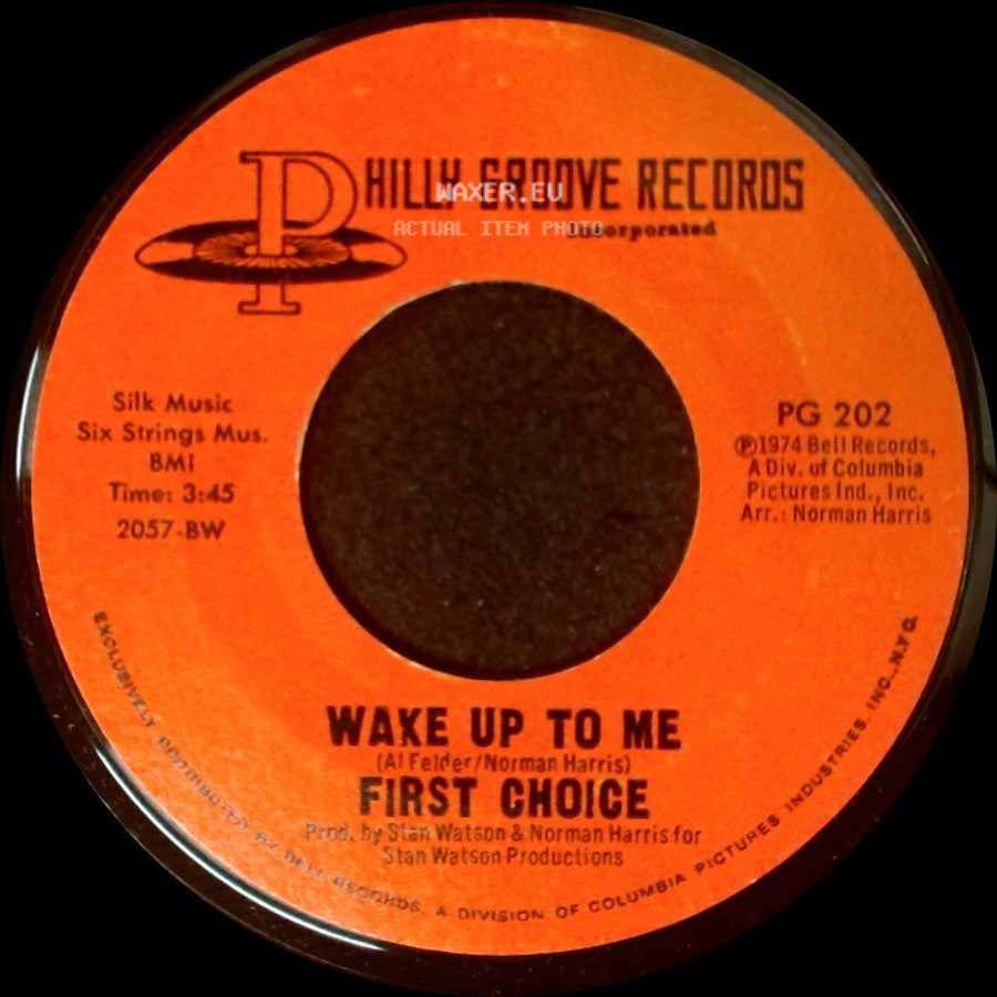 First Choice - Wake Up To Me / Guilty side A