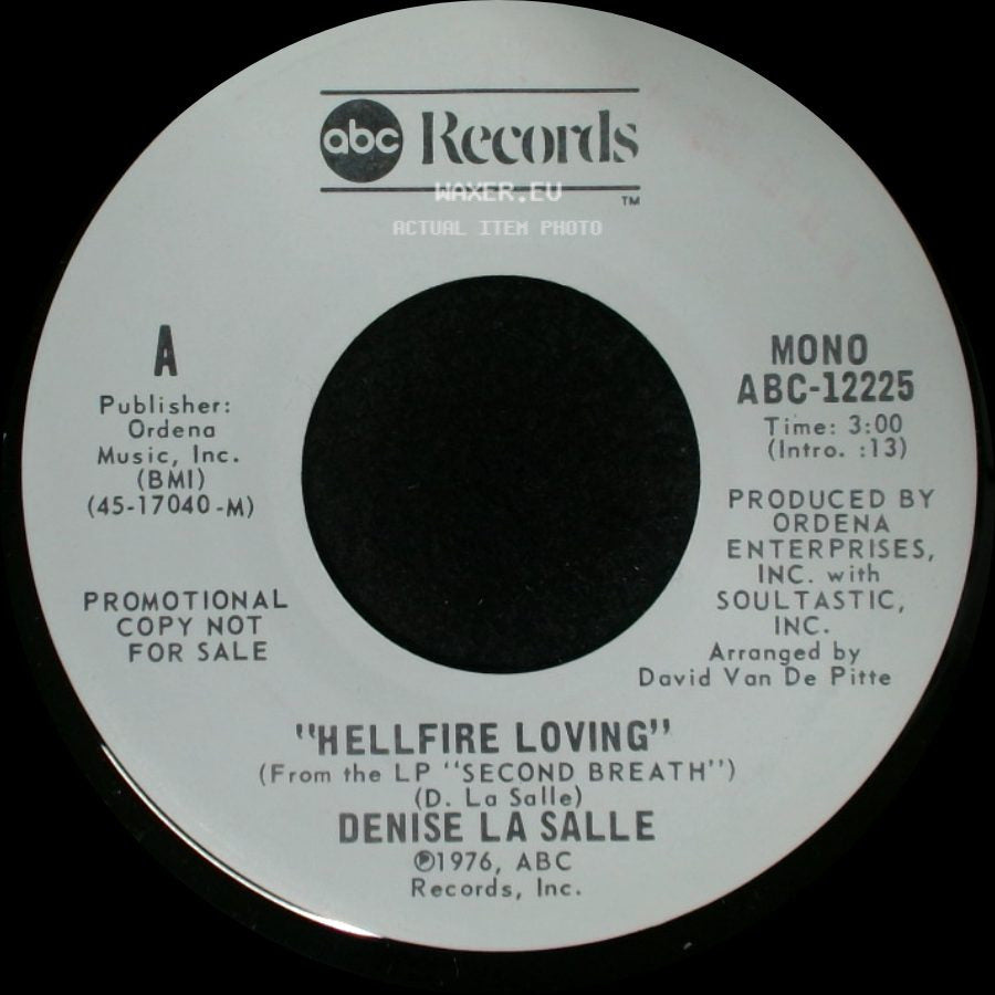 Denise La Salle - Hellfire Loving / Hellfire Loving side A