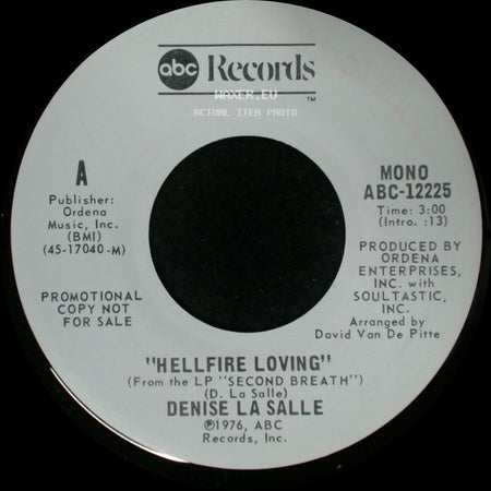 Denise La Salle - Hellfire Loving / Hellfire Loving side A