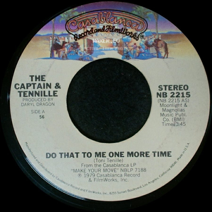 The Captain & Tennille - Do That To Me One More Time / Deep In The Dark side A