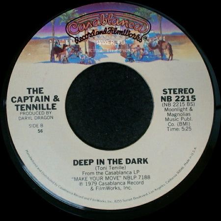 The Captain & Tennille - Do That To Me One More Time / Deep In The Dark side B