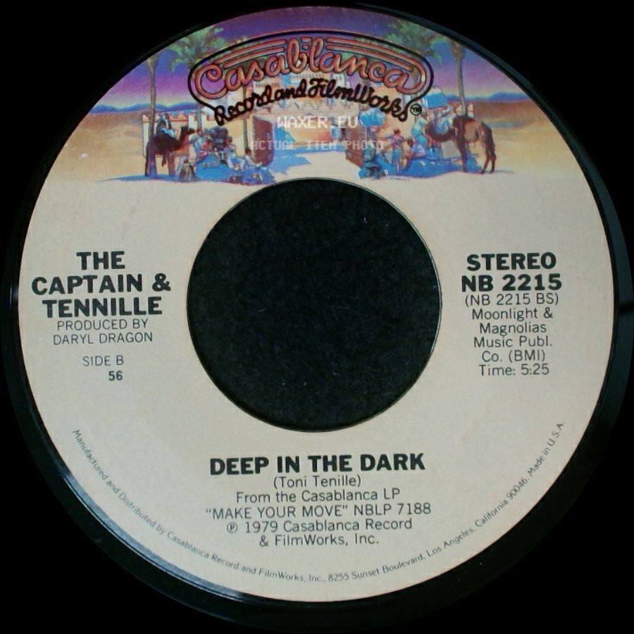 The Captain & Tennille - Do That To Me One More Time / Deep In The Dark side B