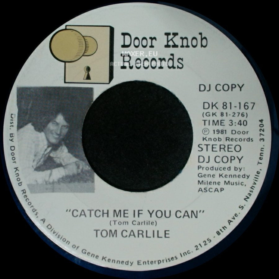 Tom Carlile - Catch Me If You Can / Catch Me If You Can side A