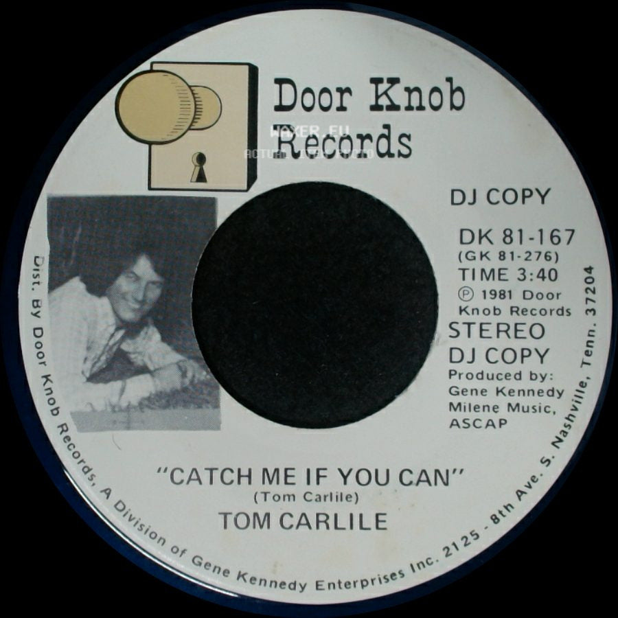 Tom Carlile - Catch Me If You Can / Catch Me If You Can side B