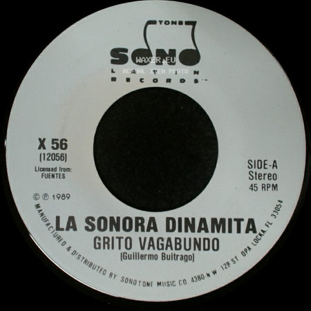 La Sonora Dinamita - Grito Vagabundo / Grito Vagabundo side A