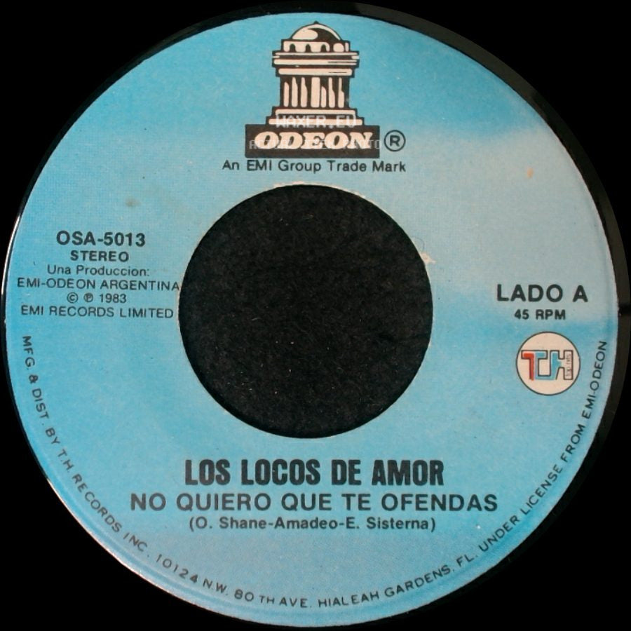 Los Locos De Amor - No Quiero Que Te Ofendas / Fuimos Como Playa Y Mar side A