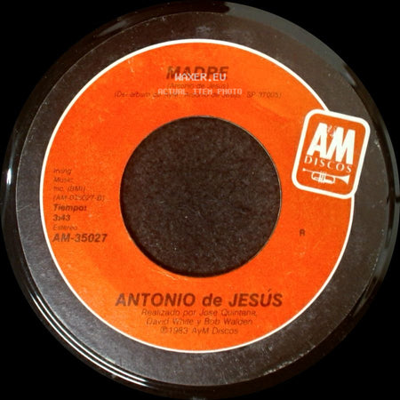 Antonio De Jesús - Si O No / Madre side B