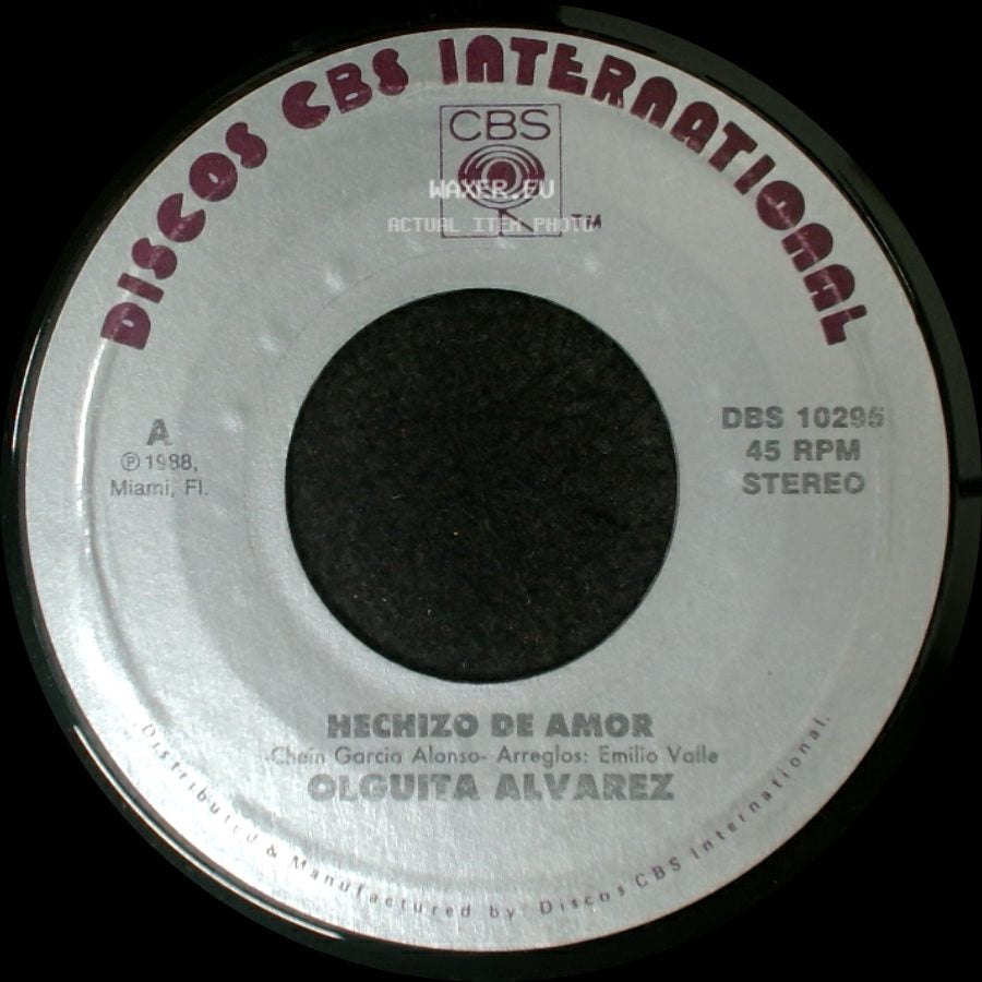 Olguita Alvarez - Hechizo De Amor / Amor Has De Esperar side A