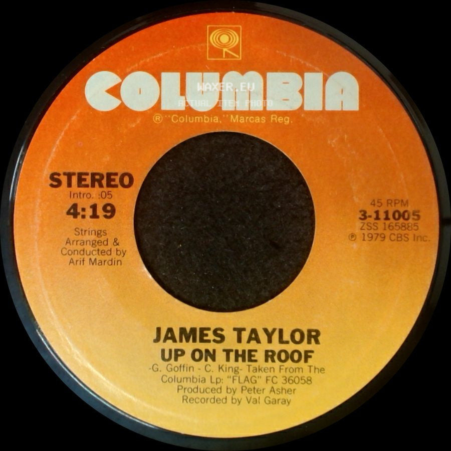 James Taylor - Up On The Roof / Up On The Roof side A